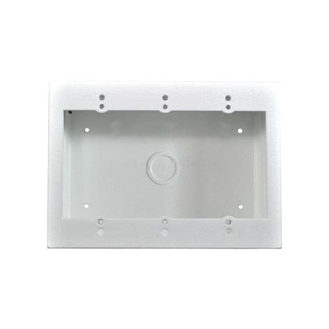 3-way electrical gang box|3 gang surface mount box.